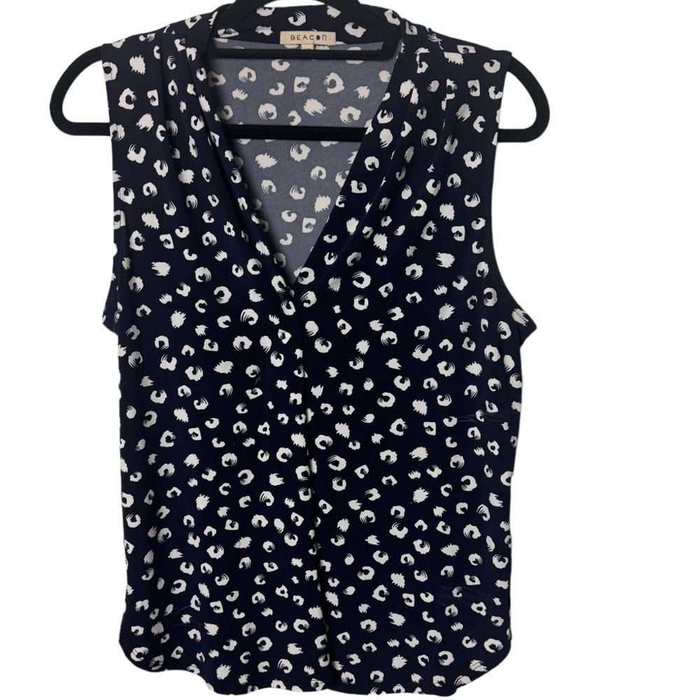 Beacon Alicia top sleeveless tank blouse